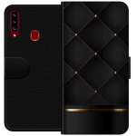 Tegnebogsetui til Samsung Galaxy A20s med Luksuslinje motiv