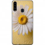 Mobilcover til Samsung Galaxy A20s med Porcelænsblomst motiv