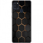 Mobilcover til Samsung Galaxy A21s med Luksuriøst Mønster motiv