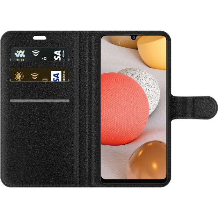 Tegnebogsetui til Samsung Galaxy A42 5G med Blomster motiv