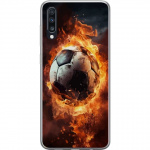 Mobilcover til Samsung Galaxy A70 med Fodbold motiv