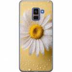 Mobilcover til Samsung Galaxy A8 (2018) med Porcelænsblomst motiv