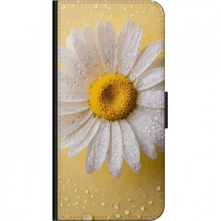 Tegnebogsetui til Samsung Galaxy Alpha med Porcelænsblomst motiv