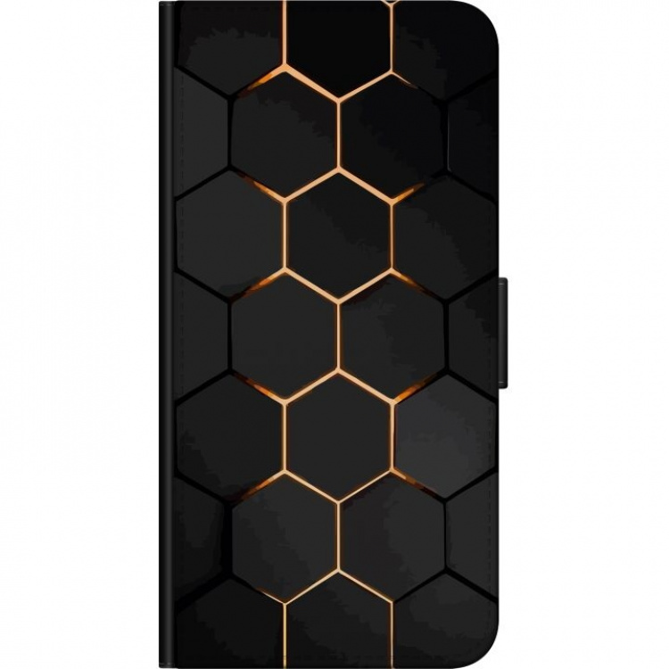 Tegnebogsetui til Samsung Galaxy Alpha med Luksuriøst Mønster motiv