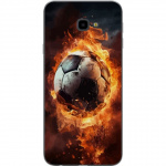 Mobilcover til Samsung Galaxy J4+ med Fodbold motiv