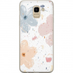 Mobilcover til Samsung Galaxy J6 med Blomster motiv