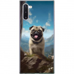 Mobilcover til Samsung Galaxy Note10 med Glad Hund motiv