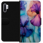 Tegnebogsetui til Samsung Galaxy Note10+ med Magiske blomster motiv