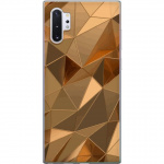 Mobilcover til Samsung Galaxy Note10+ med 3D Guld motiv