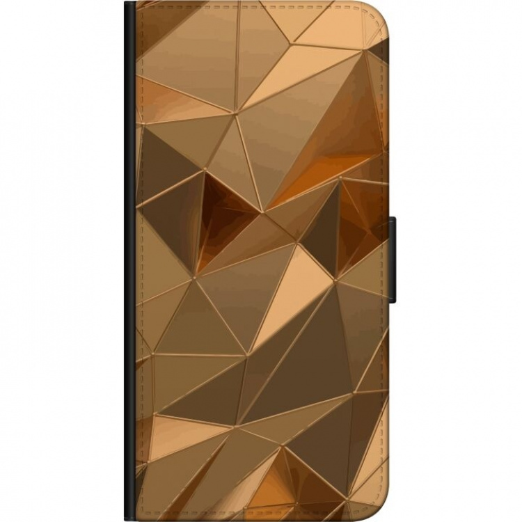 Tegnebogsetui til Samsung Galaxy Note20 Ultra med 3D Guld motiv
