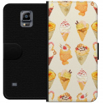 Tegnebogsetui til Samsung Galaxy Note 4 med Glasagtigt motiv