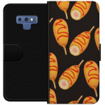 Tegnebogsetui til Samsung Galaxy Note9 med Kyllingedrumstick motiv