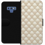 Tegnebogsetui til Samsung Galaxy Note9 med Guldglans motiv