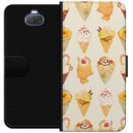 Tegnebogsetui til Sony Xperia 10 med Glasagtigt motiv