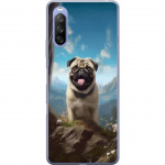 Mobilcover til Sony Xperia 10 III Lite med Glad Hund motiv