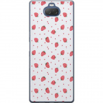 Mobilcover til Sony Xperia 10 Plus med Jordbær motiv