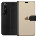 Tegnebogsetui til Sony Xperia 1 III med Nalle motiv