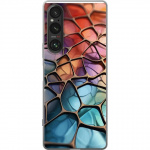 Mobilcover til Sony Xperia 1 V med Metallict mønster motiv