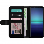 Tegnebogsetui til Sony Xperia 5 II med Katte mønster motiv