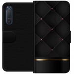 Tegnebogsetui til Sony Xperia 5 II med Luksuslinje motiv