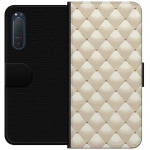 Tegnebogsetui til Sony Xperia 5 II med Guldglans motiv