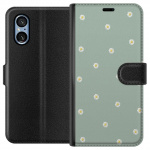 Tegnebogsetui til Sony Xperia 5 V med Præstekrave motiv