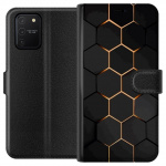 Tegnebogsetui til Samsung Galaxy S10 Lite med Luksuriøst Mønster motiv