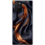 Mobilcover til Samsung Galaxy S10 Lite med Brandigt silke motiv