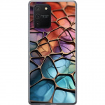 Mobilcover til Samsung Galaxy S10 Lite med Metallict mønster motiv