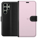 Tegnebogsetui til Samsung Galaxy S23 Ultra med Hjerte motiv
