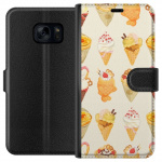 Tegnebogsetui til Samsung Galaxy S7 med Glasagtigt motiv