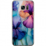 Mobilcover til Samsung Galaxy S7 edge med Magiske blomster motiv
