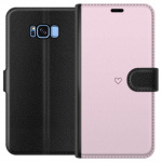 Tegnebogsetui til Samsung Galaxy S8 med Hjerte motiv