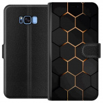 Tegnebogsetui til Samsung Galaxy S8 med Luksuriøst Mønster motiv