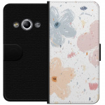 Tegnebogsetui til Samsung Galaxy Xcover 3 med Blomster motiv