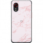 Mobilcover til Samsung Galaxy Xcover 5 med Rosa Hjerte motiv