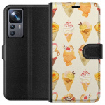 Tegnebogsetui til Xiaomi 12T med Glasagtigt motiv