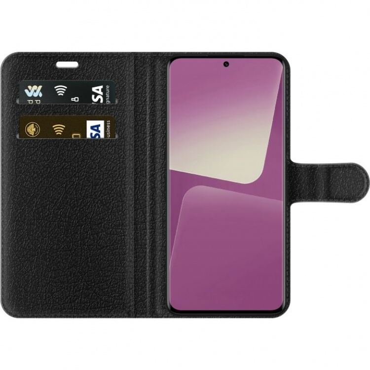 Tegnebogsetui til Xiaomi 13 Pro med Rosa Hjerte motiv