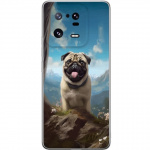 Mobilcover til Xiaomi 13 Pro med Glad Hund motiv