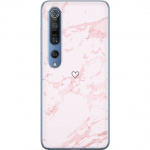 Mobilcover til Xiaomi Mi 10 Pro 5G med Rosa Hjerte motiv