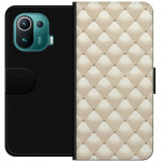 Tegnebogsetui til Xiaomi Mi 11 Pro med Guldglans motiv