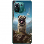 Mobilcover til Xiaomi Mi 11 Pro med Glad Hund motiv