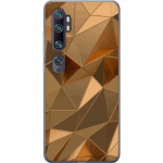 Mobilcover til Xiaomi Mi Note 10 med 3D Guld motiv