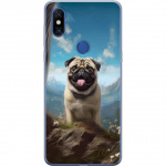 Mobilcover til Xiaomi Mi Mix 3 med Glad Hund motiv