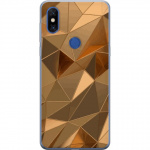 Mobilcover til Xiaomi Mi Mix 3 med 3D Guld motiv