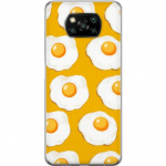 Mobilcover til Xiaomi Poco X3 NFC med Stegt æg motiv