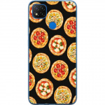 Mobilcover til Xiaomi Redmi 9C NFC med Pizza motiv