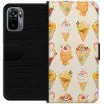 Tegnebogsetui til Xiaomi Redmi Note 10S med Glasagtigt motiv