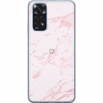 Mobilcover til Xiaomi Redmi Note 11 med Rosa Hjerte motiv