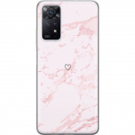 Mobilcover til Xiaomi Redmi Note 11 Pro 5G med Rosa Hjerte motiv